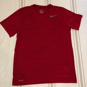 Red Nike DryFit T-shirt Sz-L NWOT
